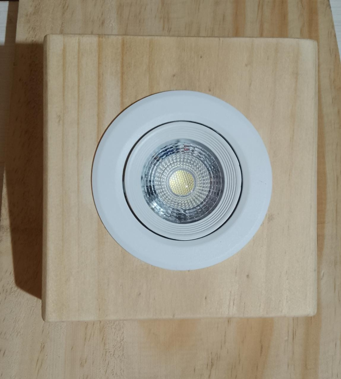 Lampara de Techo Madera
