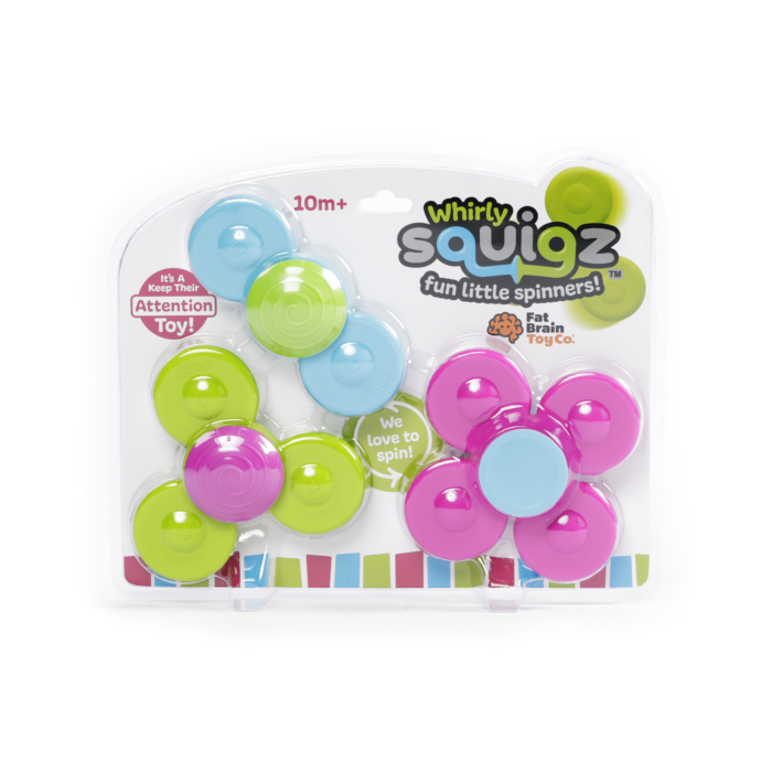 WHIRLY SQUIGZ, SPINNERS BEBES Y NIÑOS