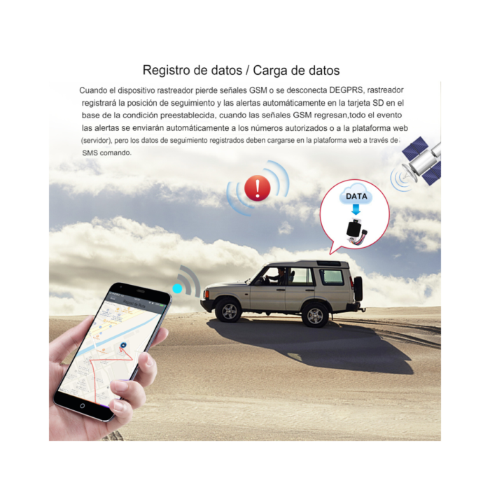 GPS rastreador de seguridad para Vehículos