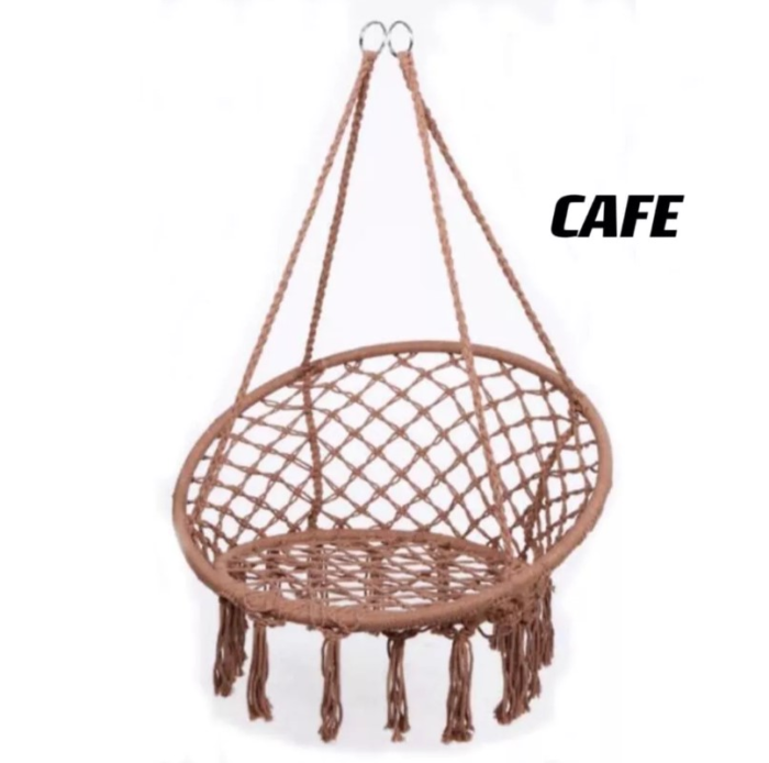 Columpio Silla Colgante Redondo para Adulto