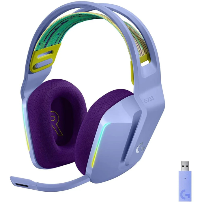 Audífonos Gamer inal Logitech G733 Lila