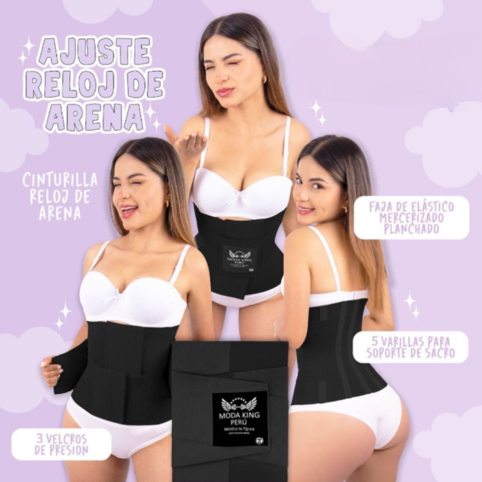 Faja Reductora Reloj De Arena - Imagen 3