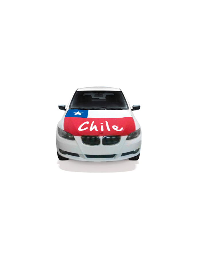 Cubre capot de auto dieciochero