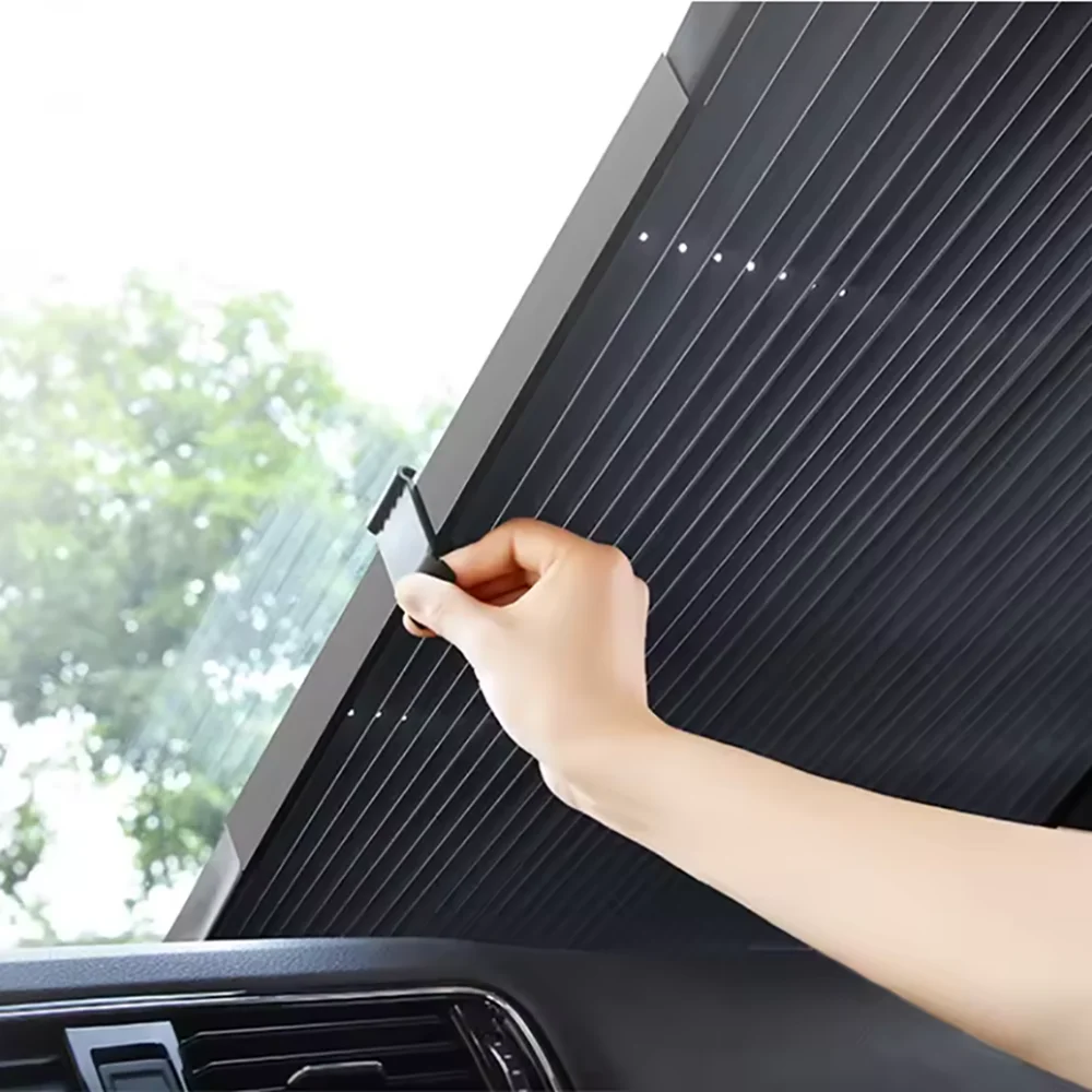 Parasol Plegable para Auto Retractil - Imagen 2