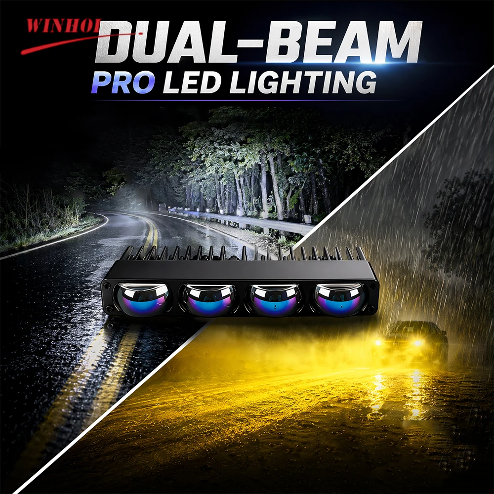 Barra Reflectora Antiniebla 6 LED - Imagen 3
