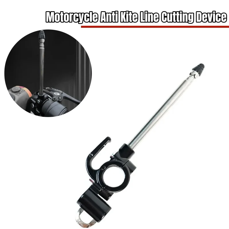 Antena Corta Hilo Curvado para Moto Retractil - Imagen 2