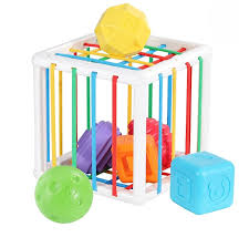 Cubo Interactivo Montessori de Formas