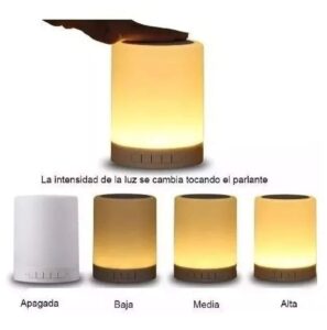 Lámpara Táctil Luz Color RGB