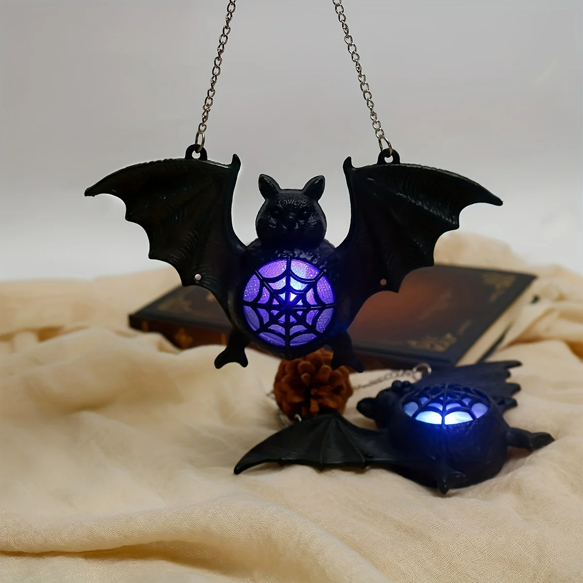 Luz LED de noche de murciélago halloween - Imagen 4