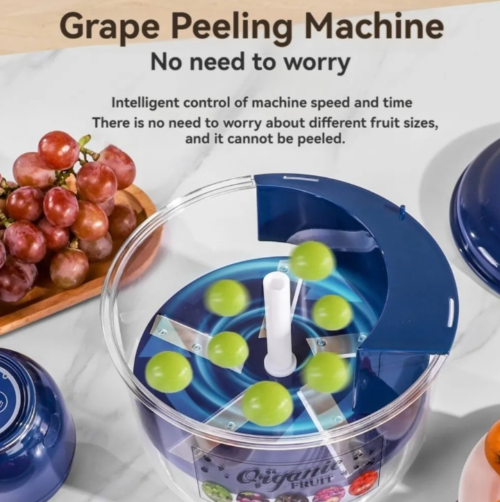 Pelador Eléctrico De Frutas Azul - Imagen 2