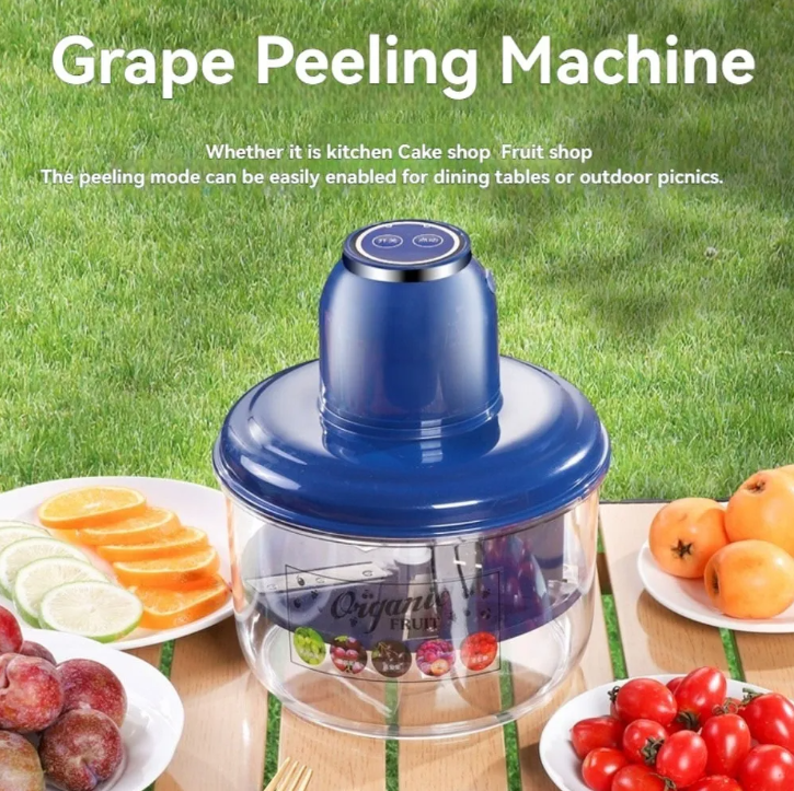 Pelador Eléctrico De Frutas Azul - Imagen 4